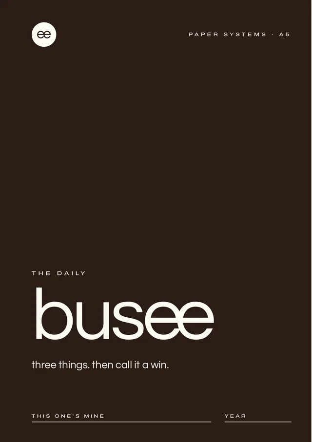 BUSEE The Daily page