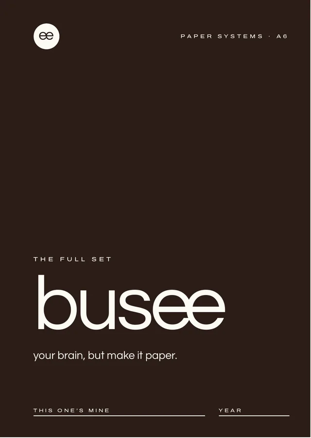 BUSEE A6 cover